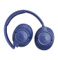 JBL Tune 730BT Audifonos Over-Ear Bluetooth 6.0, Pure Bass, 2 Mic, 76 h, Plegable, Multipunto, Azul - Miniatura 3