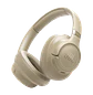 JBL Tune 730BT Audifonos Over-Ear Bluetooth 6.0, Pure Bass, 2 Mic, 76 h, Plegable, Multipunto, Beige - Miniatura 1