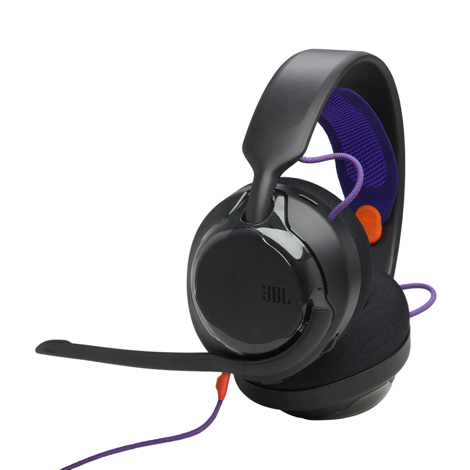 JBL Quantum 250 Audifonos Gamer Over-Ear 3.5 mm, 50 mm, Sonido Cuántico Espacial, Negro 1