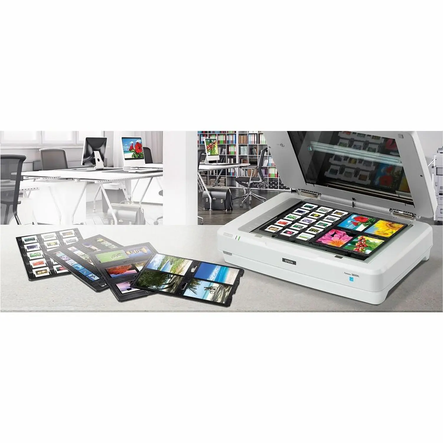 Epson Expression 13000XL Escaner Plano A3, 12.2x17.2, 2400x4800 dpi, USB, Blanco 8