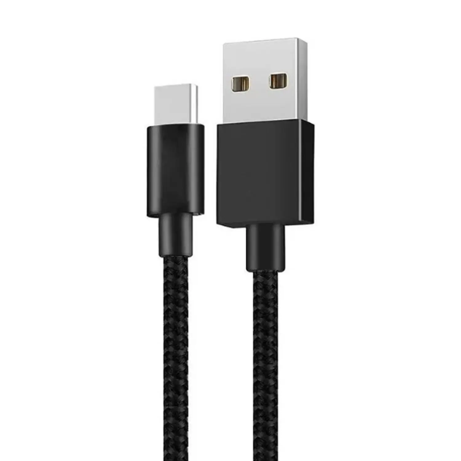 Xiaomi Mi Braided SJV4109GL Cable USB-A a USB-C 1m, USB 2.0, 3A, Trenzado, Negro