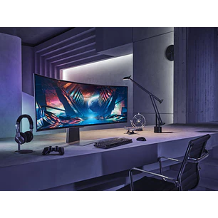 Samsung Odyssey OLED G9 G95SD Monitor Gamer 49, DQHD OLED, Curvo, 240Hz, 0.03ms