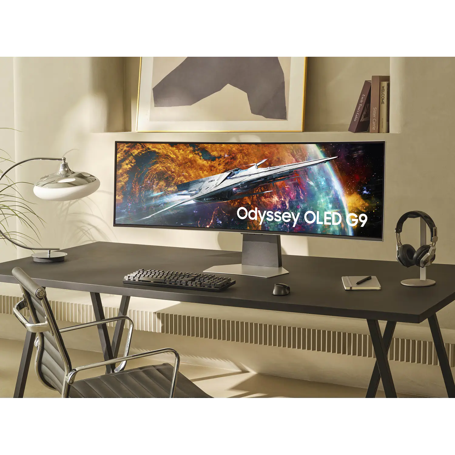 Samsung Odyssey OLED G9 G95SD Monitor Gamer 49, DQHD OLED, Curvo, 240Hz, 0.03ms 2