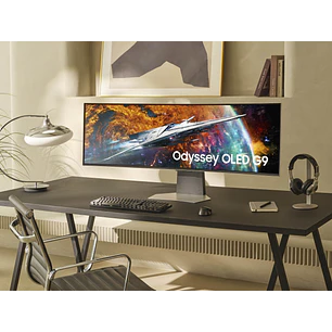 Samsung Odyssey OLED G9 G95SD Monitor Gamer 49, DQHD OLED, Curvo, 240Hz, 0.03ms