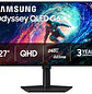 Samsung Odyssey OLED G6 G61SH Monitor Gamer 27, QHD QD-OLED, 240Hz, 0.03ms, Negro - Miniatura 1