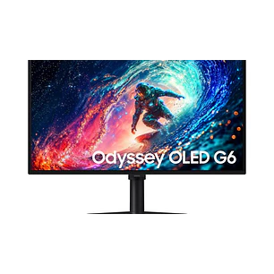 Samsung Odyssey OLED G6 G61SH Monitor Gamer 27, QHD QD-OLED, 240Hz, 0.03ms, Negro