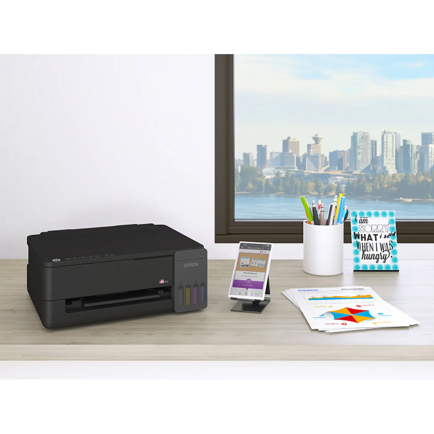 Epson EcoTank L1350 Impresora Color A4 Wi-Fi, 11 ipm, 5760 x 1440 dpi, Tanques Recargables 5