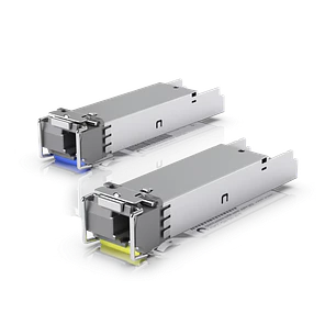 Ubiquiti UniFi UACC-OM-SM-1G-S-2 Módulo SFP BiDi 1Gbps, Monomodo, LC UPC, 3km, Pack 2, 0.66W