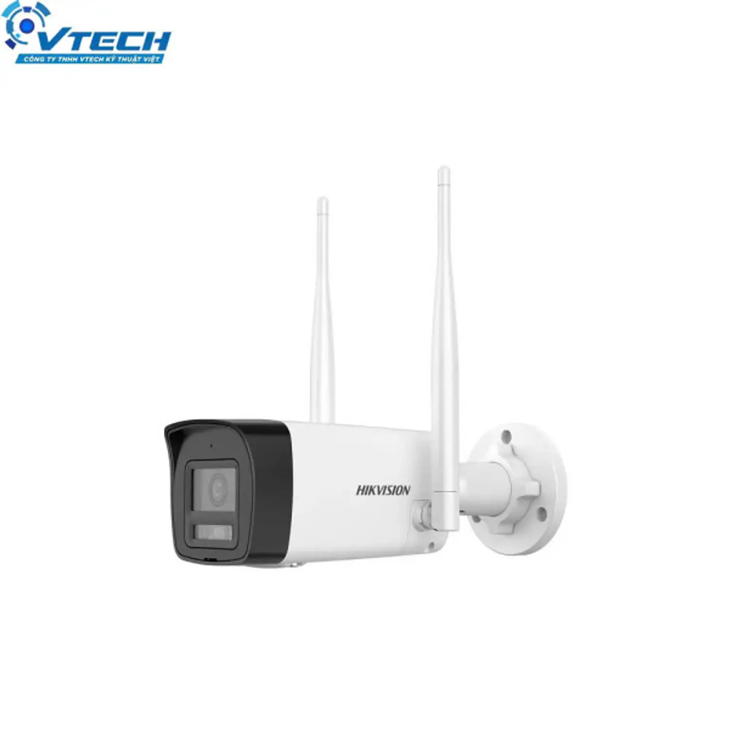 Hikvision NKS422W03H, Kit WiFi NVS 2MP, Bullet + PT Dome, Audio Bidireccional 3