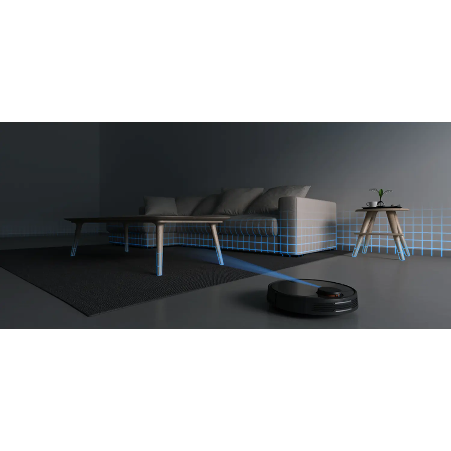 Xiaomi Mi Robot Vacuum-Mop P STYJ02YM Robot Aspiradora y Mopa, LDS, 2100Pa, Wi-Fi, Blanco 5