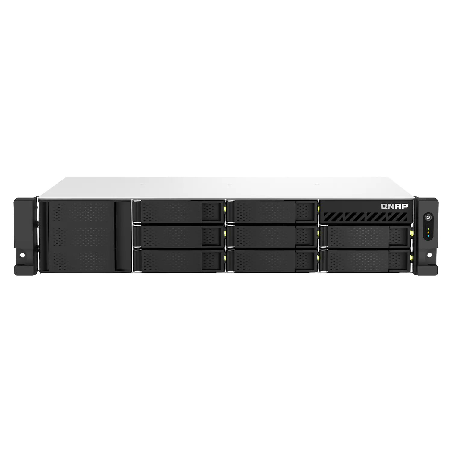 QNAP TS-873AeU-RP-4G-US NAS Rack 2U 8 Bahias, Ryzen V1500B, 4GB, 2.5GbE 1