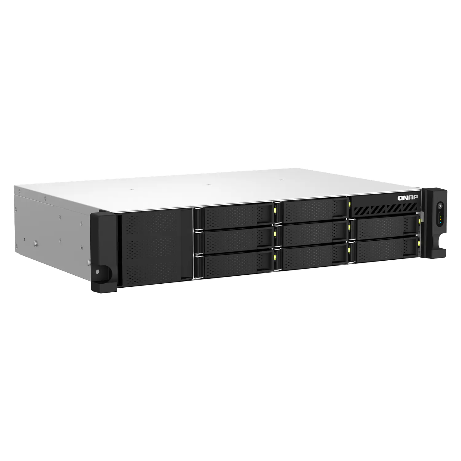 QNAP TS-873AeU-RP-4G-US NAS Rack 2U 8 Bahias, Ryzen V1500B, 4GB, 2.5GbE 2