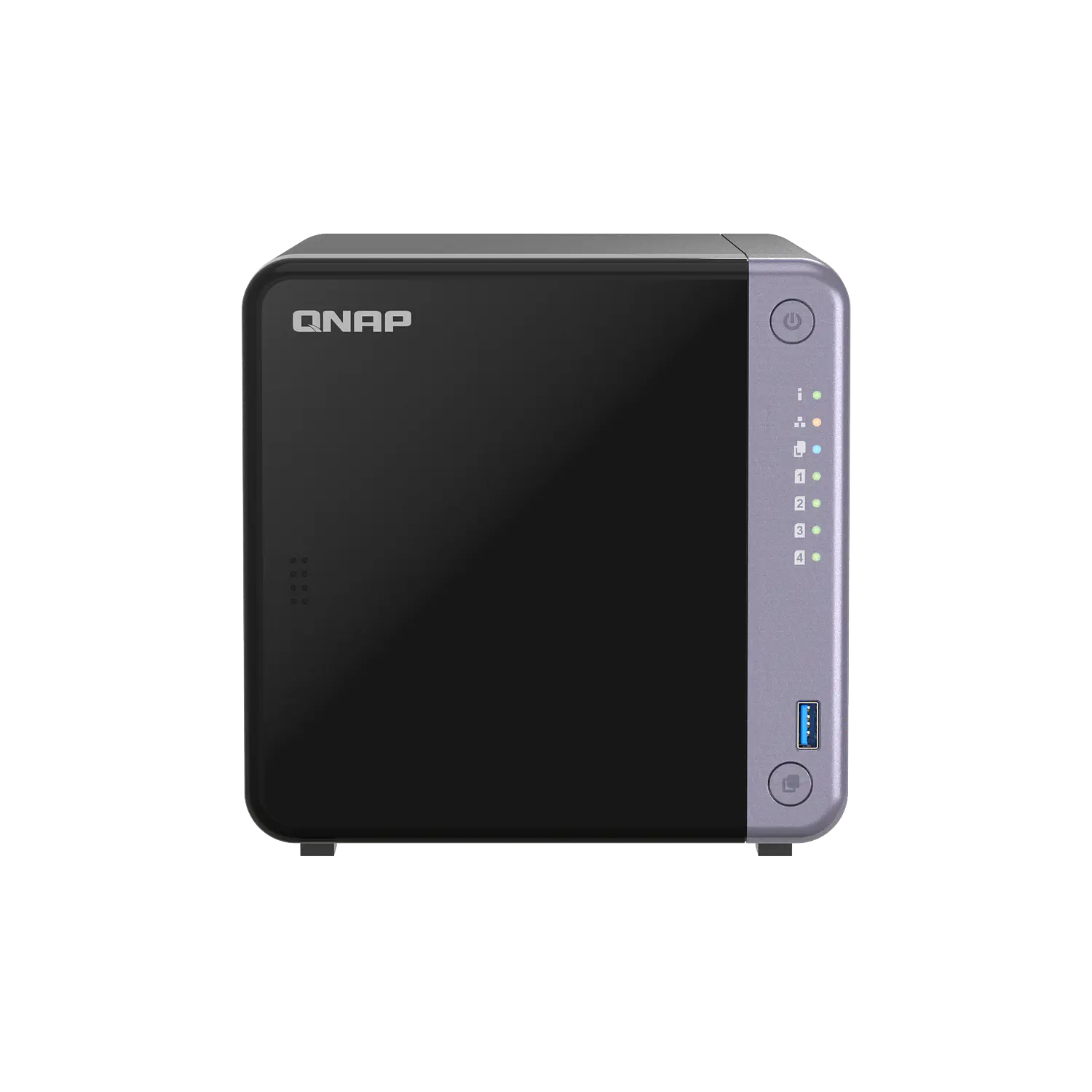 QNAP TS-432X-4G-US NAS Torre 4 Bahías, AL524 Quad-Core, 4GB DDR4, 10GbE SFP+, 2.5GbE, PCIe 1