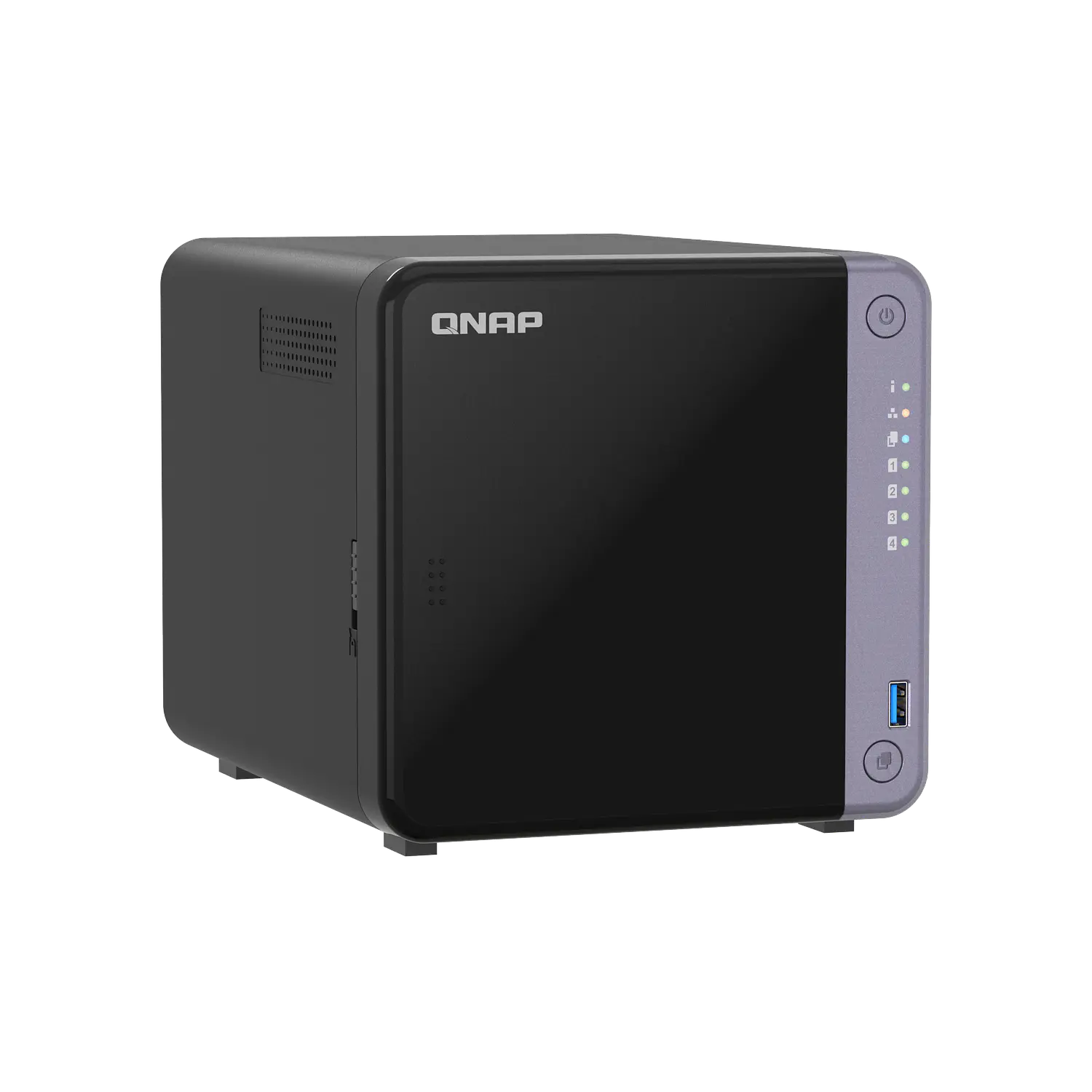 QNAP TS-432X-4G-US NAS Torre 4 Bahías, AL524 Quad-Core, 4GB DDR4, 10GbE SFP+, 2.5GbE, PCIe 4