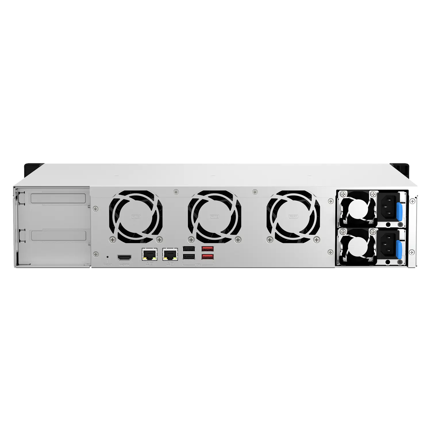QNAP TS-864eU-RP-8G-US NAS Rack 2U 8 Bahías, Celeron N5095, 8GB DDR4, 2.5GbE, PSU Redundante 12