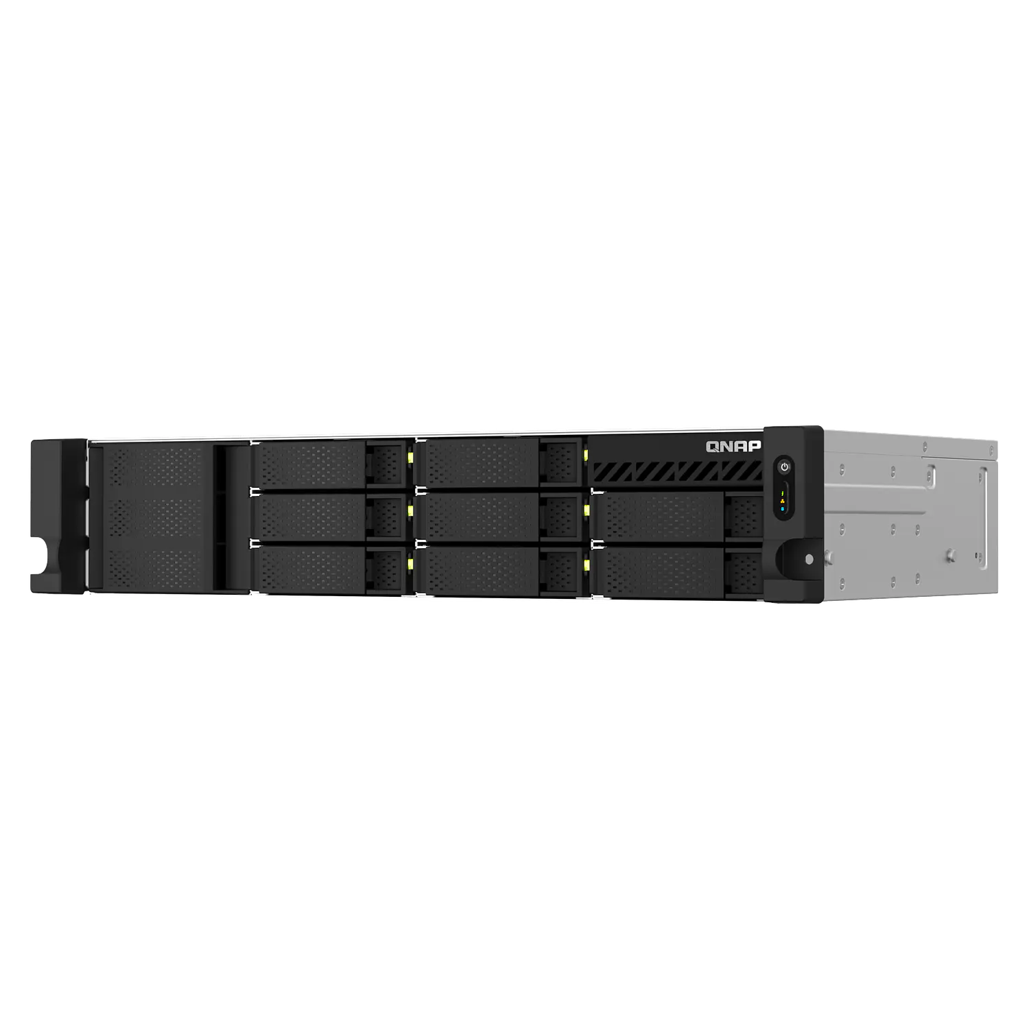 QNAP TS-864eU-8G-US NAS Rack 2U 8 Bahías, Intel Celeron N5095, 8GB DDR4, 2.5GbE, PCIe 2