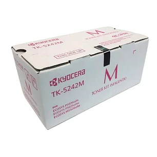 Kyocera TK-5242M 1T02R7BUS0 Tóner Magenta Original, 3.000 Páginas, M5526cdw/P5026cdw