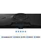 Samsung Odyssey OLED G6 G61SH Monitor Gamer 27, QHD QD-OLED, 240Hz, 0.03ms, Negro - Miniatura 17