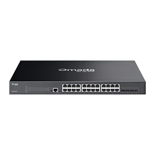 TP-Link Omada SG3428XMP, Switch L2+ 24 Puertos PoE+, 4 SFP+ 10G, 384 W