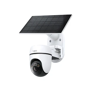 TP-Link Tapo C610 Kit, Cámara Wi-Fi Solar 2K 3MP, Giro 360°, IP65, microSD