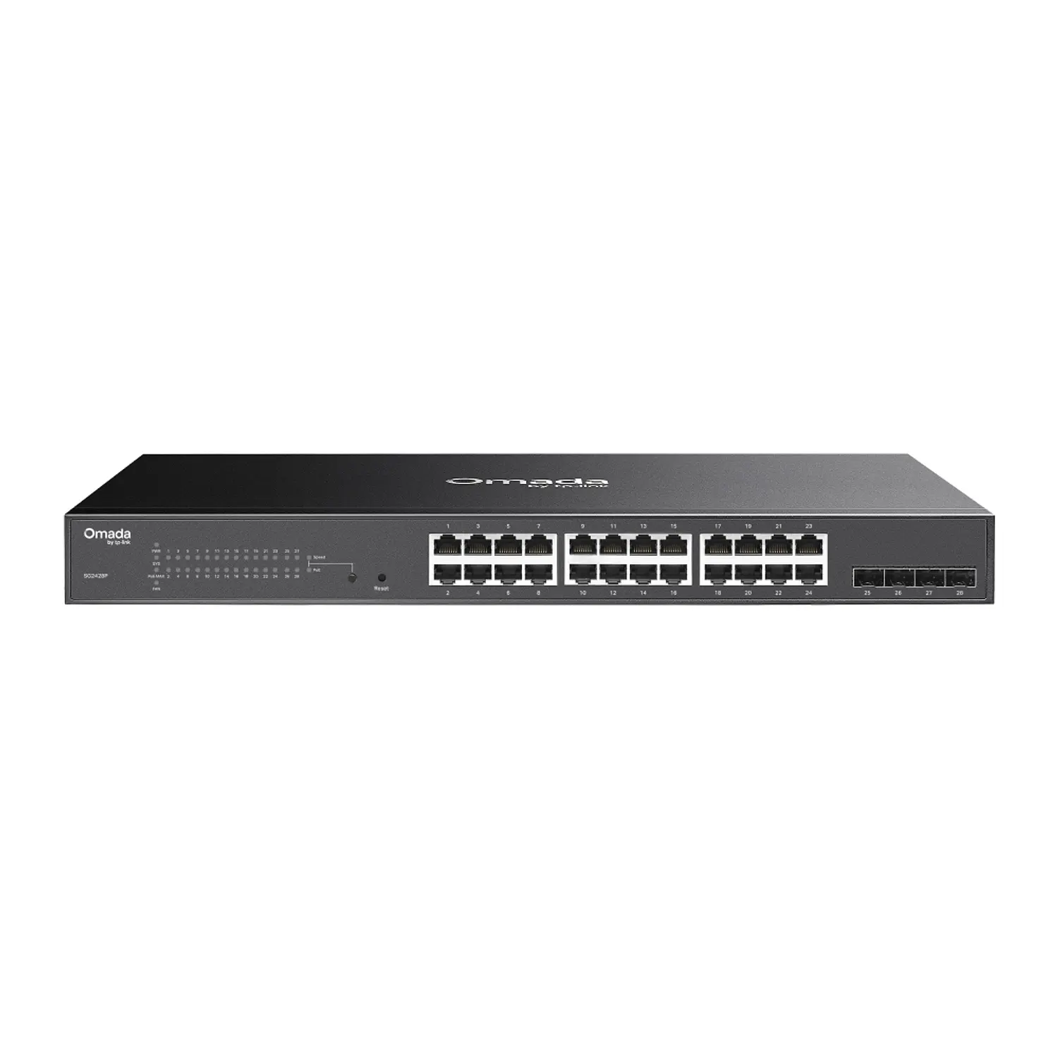 TP-Link Omada SG2428P, Switch Smart 24 Puertos PoE+, 4 SFP Gigabit, 250 W 1