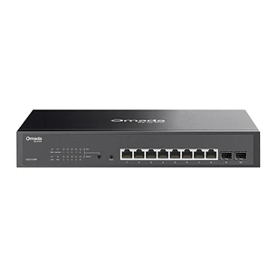 TP-Link Omada SG2210MP, Switch Smart 8 Puertos PoE+, 2 SFP Gigabit, 150 W