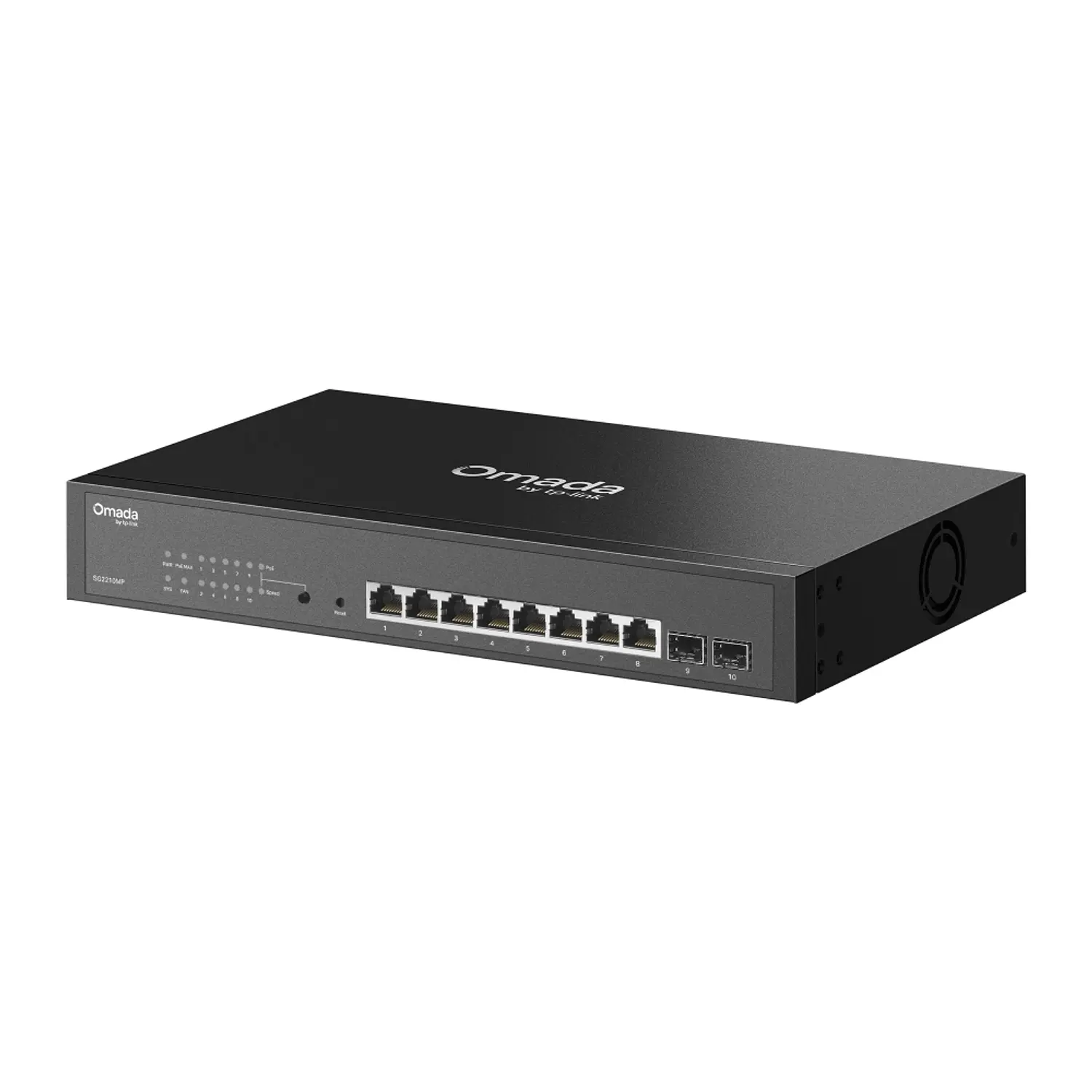 TP-Link Omada SG2210MP, Switch Smart 8 Puertos PoE+, 2 SFP Gigabit, 150 W 3