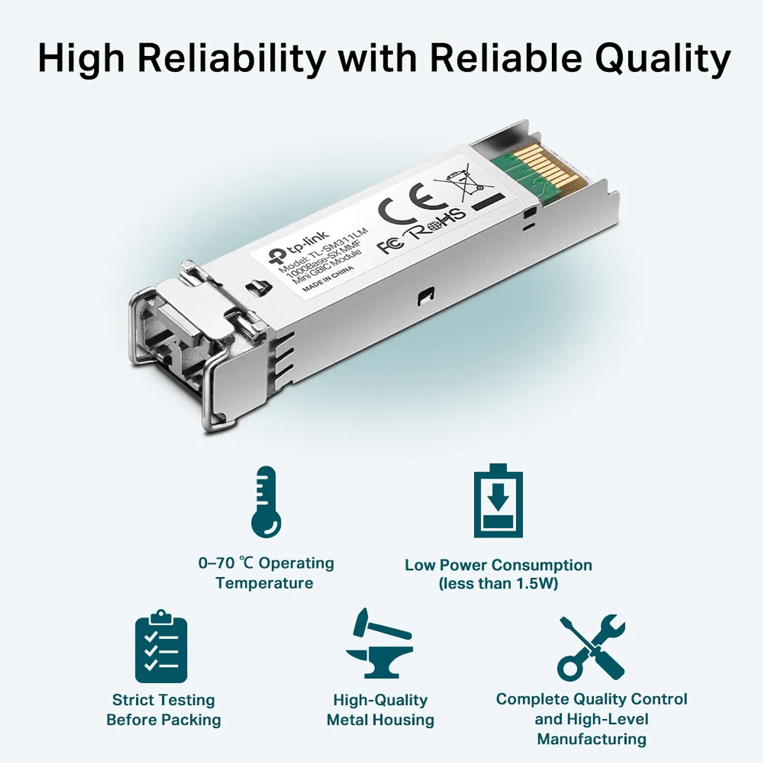 TP-Link Omada SM311LM, Transceptor MiniGBIC SFP 1000BASE-SX, Multimodo, 550 m 2
