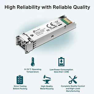 TP-Link Omada SM311LM, Transceptor MiniGBIC SFP 1000BASE-SX, Multimodo, 550 m