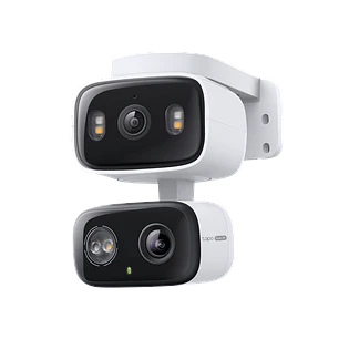 TP-Link Tapo C246D Cámara Seguridad Wi-Fi 2K Dual Lens, Interior/Exterior, Pan/Tilt, IP65