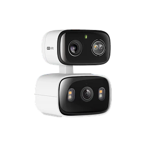 TP-Link Tapo C246D Cámara Seguridad Wi-Fi 2K Dual Lens, Interior/Exterior, Pan/Tilt, IP65