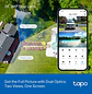 TP-Link Tapo C246D Cámara Seguridad Wi-Fi 2K Dual Lens, Interior/Exterior, Pan/Tilt, IP65 - Miniatura 5