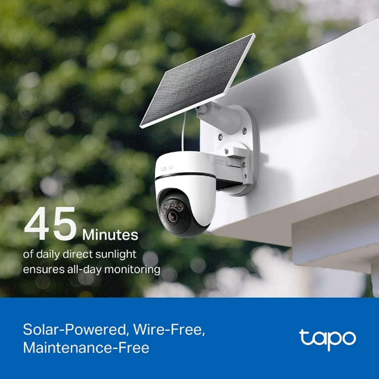 TP-Link Tapo C610 Kit, Cámara Wi-Fi Solar 2K 3MP, Giro 360°, IP65, microSD 11