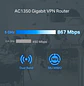 TP-Link Omada ER605W Router VPN Gigabit Wi-Fi AC1350, 5 Puertos, Multi-WAN, 4 Antenas - Miniatura 5