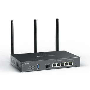 TP-Link Omada ER706W Router VPN Gigabit Wi-Fi 6 AX3000, 6 Puertos, SFP, Multi-WAN