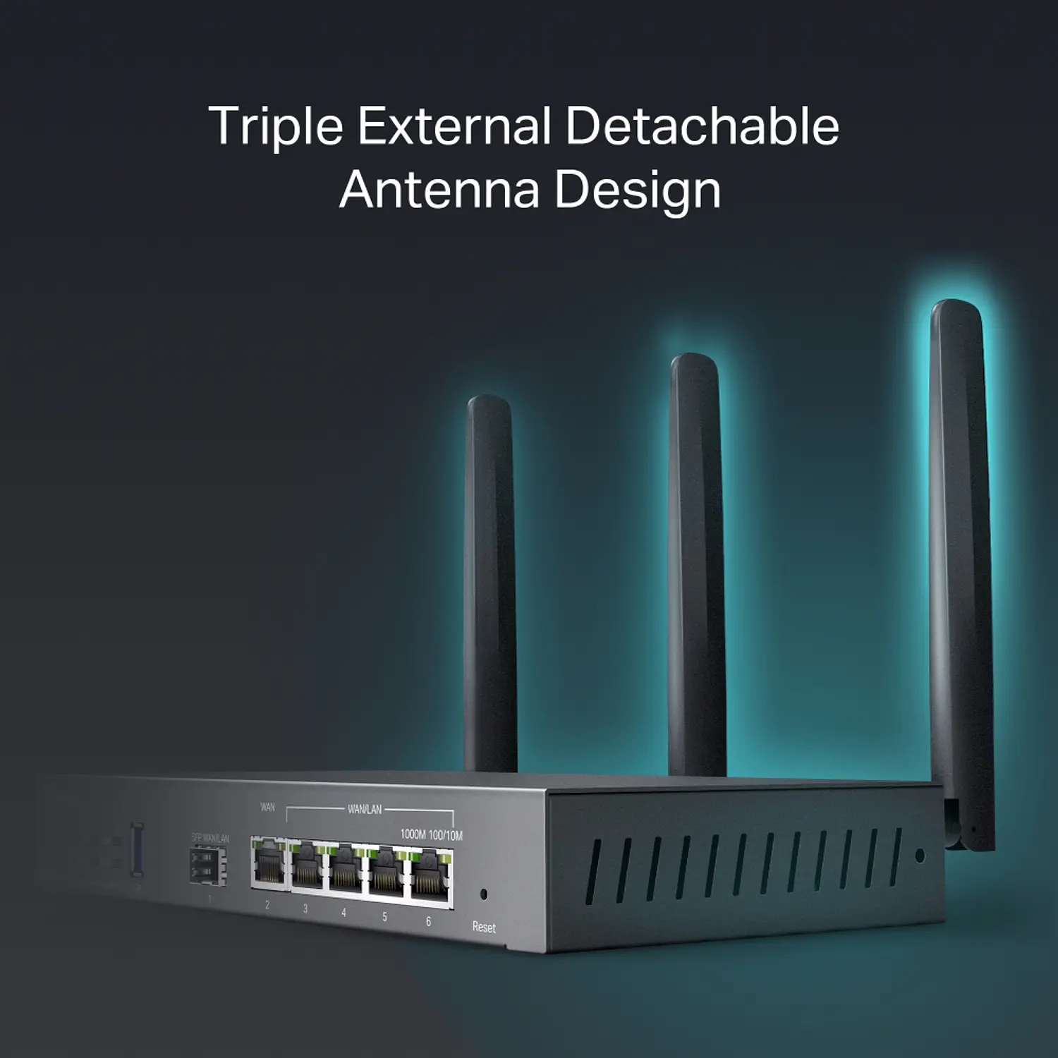 TP-Link Omada ER706W Router VPN Gigabit Wi-Fi 6 AX3000, 6 Puertos, SFP, Multi-WAN 7