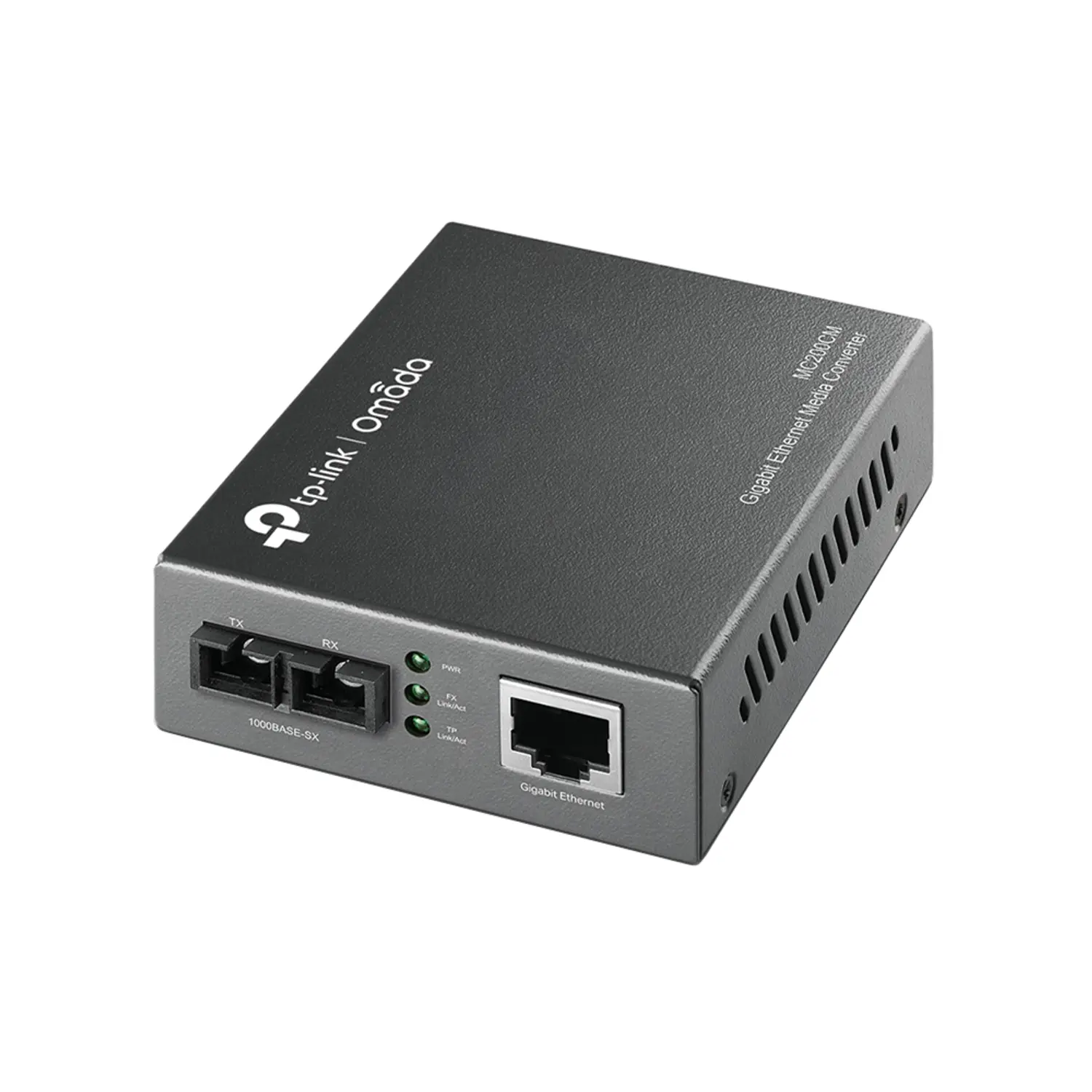 TP-Link Omada MC200CM, Convertidor de Medios Gigabit, 1000BASE-SX, SC, 550 m 1