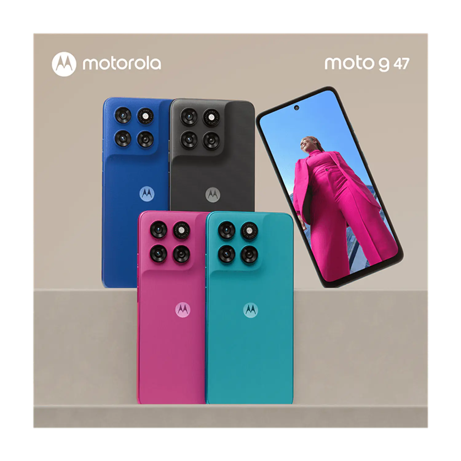 Motorola Moto G47 5G, 4GB RAM, 128GB, Pantalla 6.7