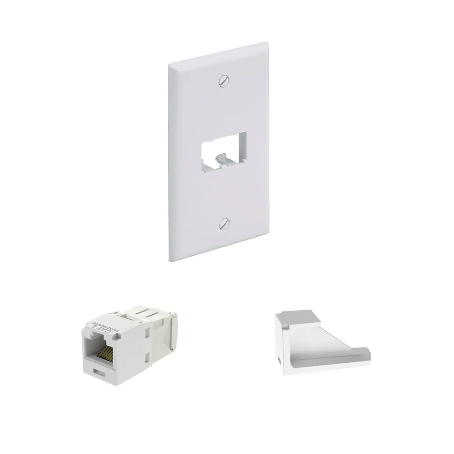 Panduit PanNet Kit CAT6, CFP2WH + CJ688TGWH + CMBWH-X Blanco 1