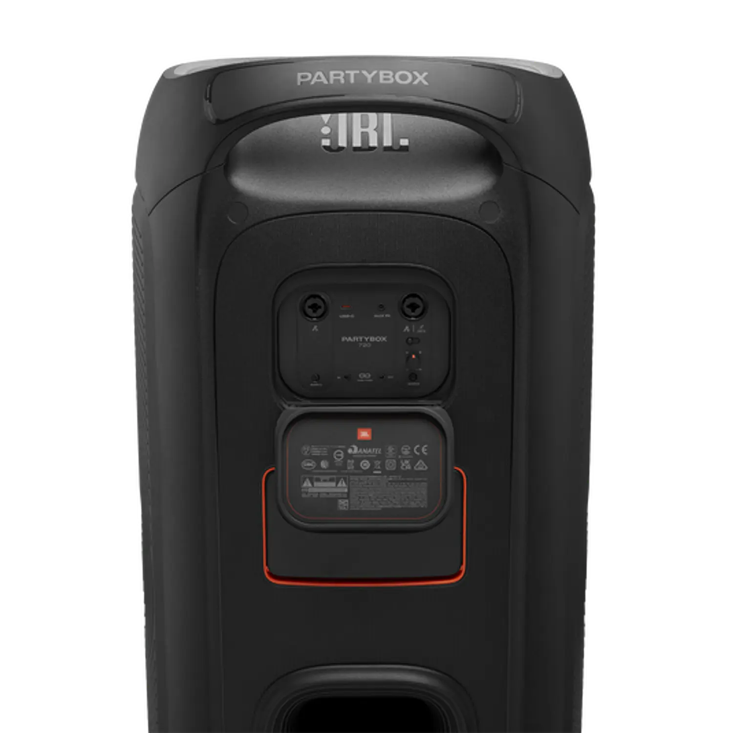 JBL PartyBox 720 Parlante Bluetooth 800W RMS, Batería 15h, Luces, Auracast, IPX4, Negro 7