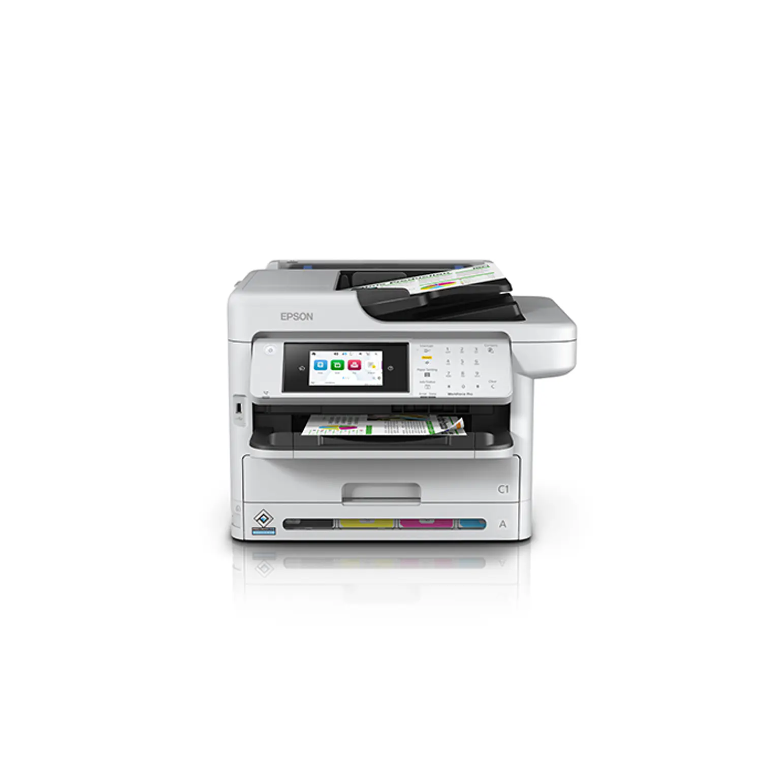 Epson WorkForce Pro WF-C5891 Multifuncional Tinta Color, Wi-Fi, Ethernet, 25 ppm, Dúplex, ADF 50h 1