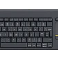 Logitech K400 Plus Teclado Inalámbrico con Touchpad, 2.4GHz, USB Unifying, 10m, Negro - Miniatura 1