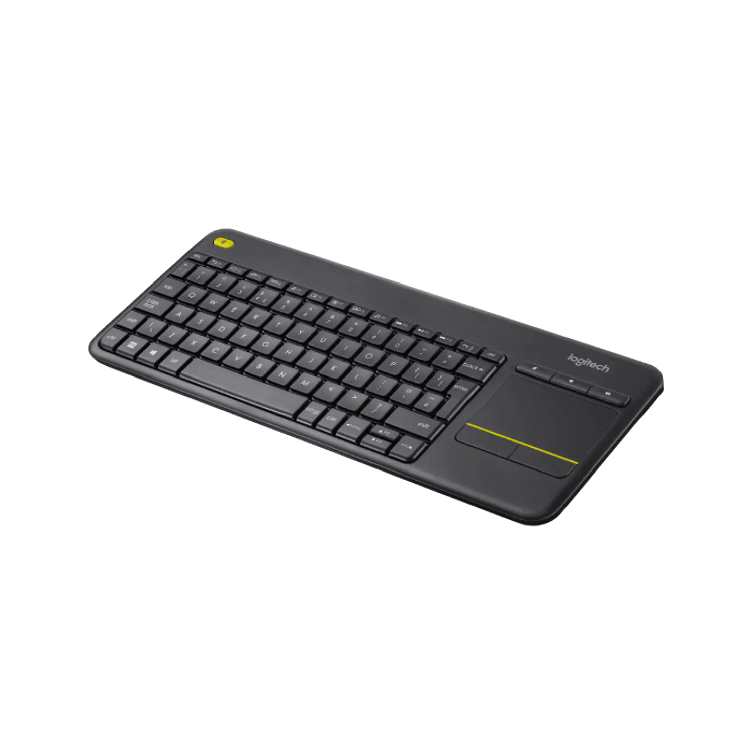Logitech K400 Plus Teclado Inalámbrico con Touchpad, 2.4GHz, USB Unifying, 10m, Negro 3