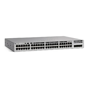 Cisco Catalyst 9200L C9200L-48P-4G-E, Conmutador L3 48 PoE+, 4 SFP, 740W