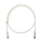 Panduit NK6PC3Y NetKey Cable de Red RJ45 Cat6 UTP, 24AWG, 91.4cm, Blanco - Miniatura 1