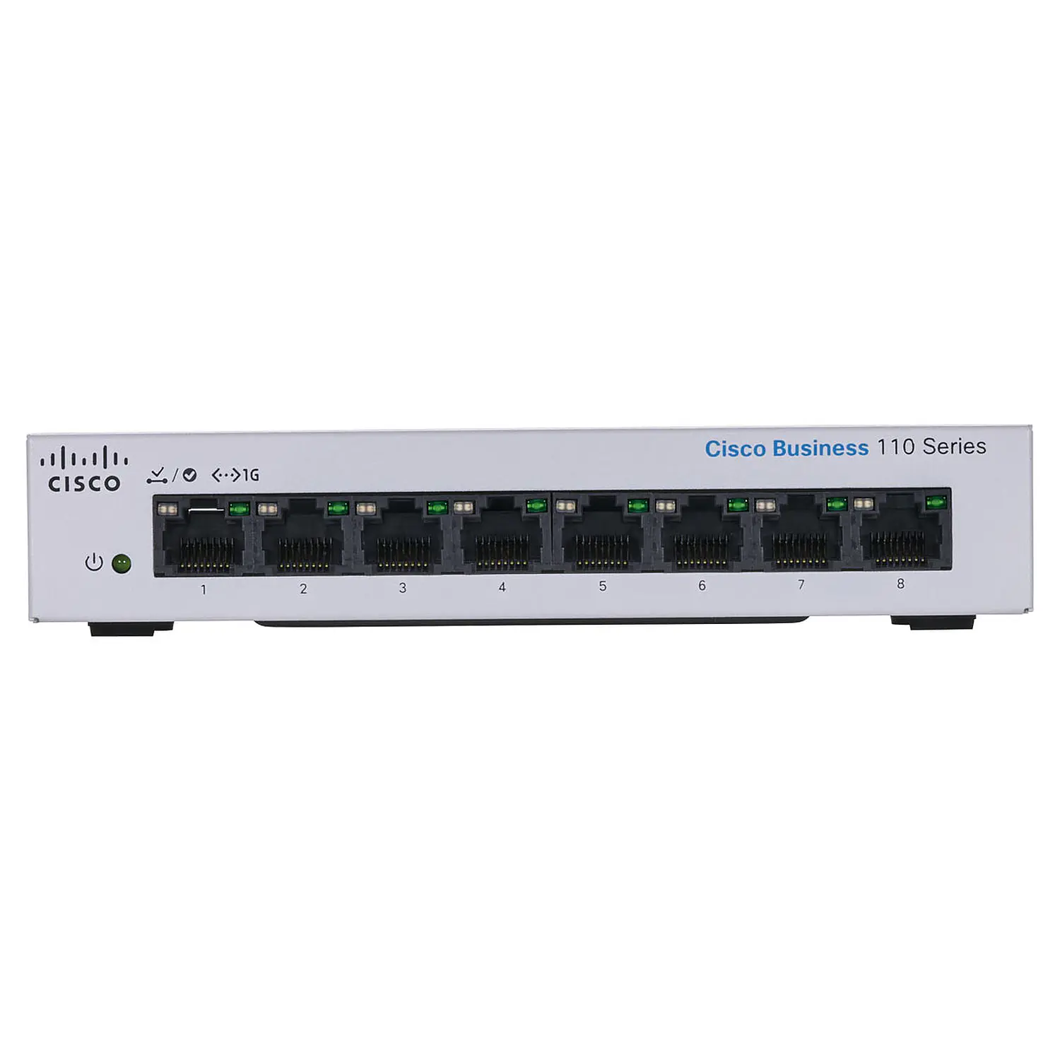 Cisco CBS110-8T-D-NA Switch Gigabit 8 Puertos, No Administrable, Plug-and-Play 2