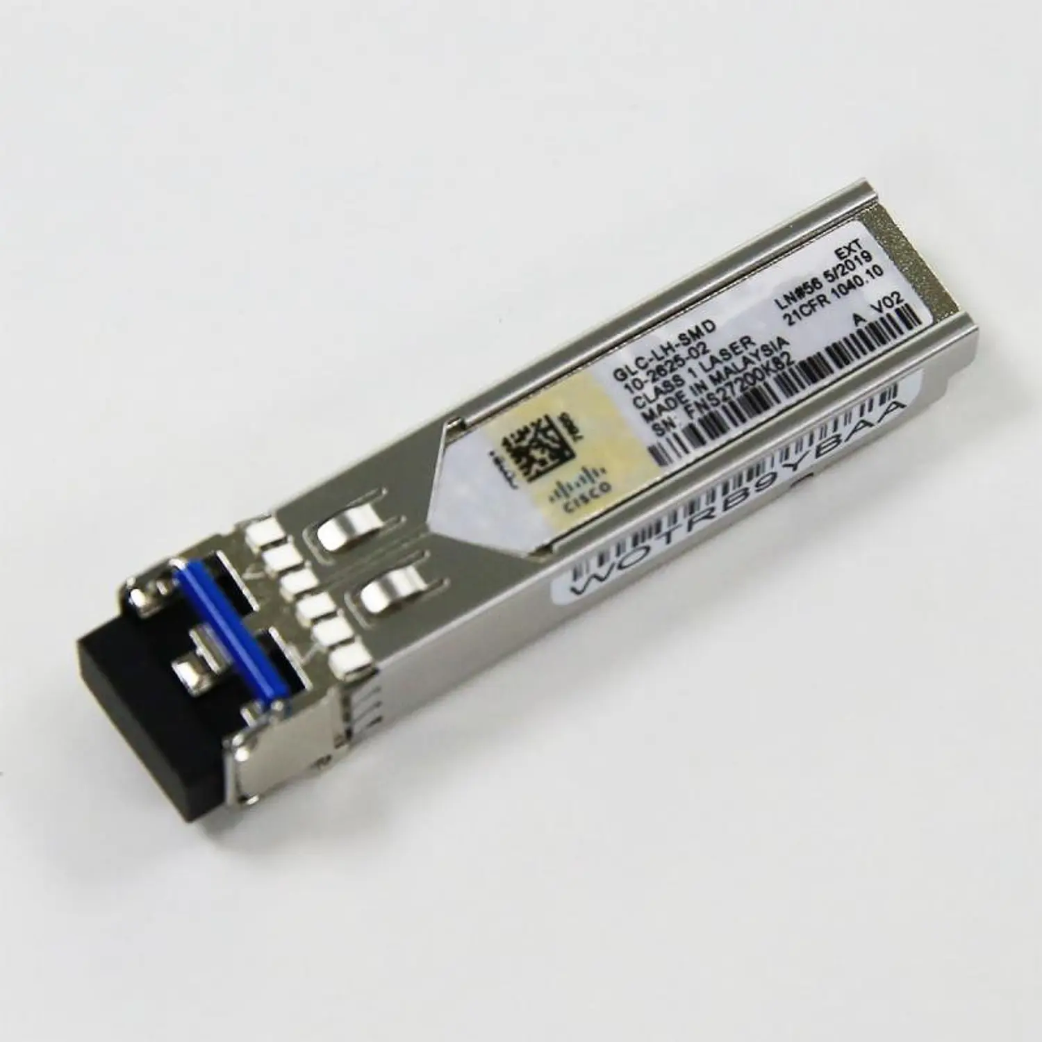 Cisco GLC-LH-SMD= Transceptor SFP 1GbE, 1000BASE-LX/LH, SMF/MMF, 1310 nm, DOM 1