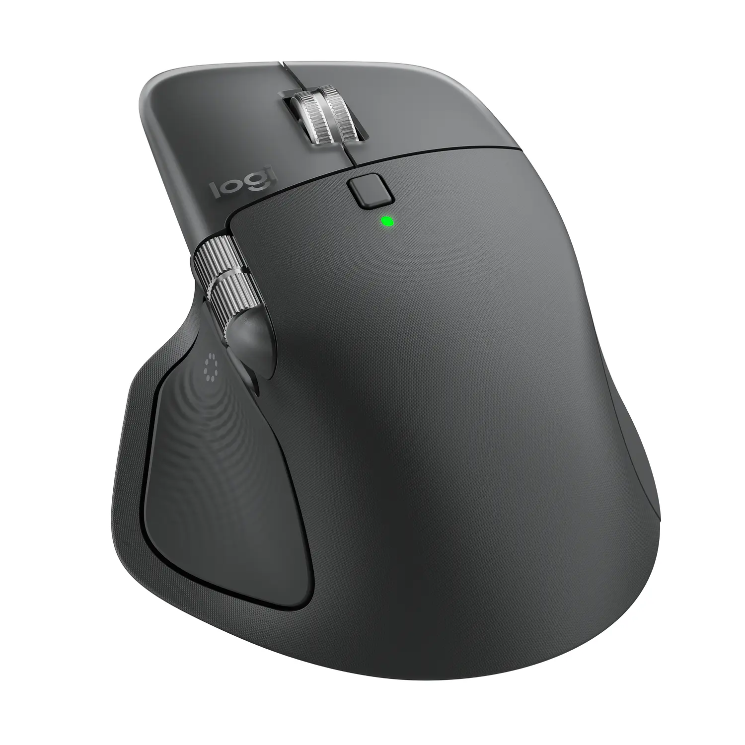 Logitech MX Master 4 Mouse Inalámbrico Ergonómico, 8000 DPI, Bluetooth, MagSpeed, Grafito 5