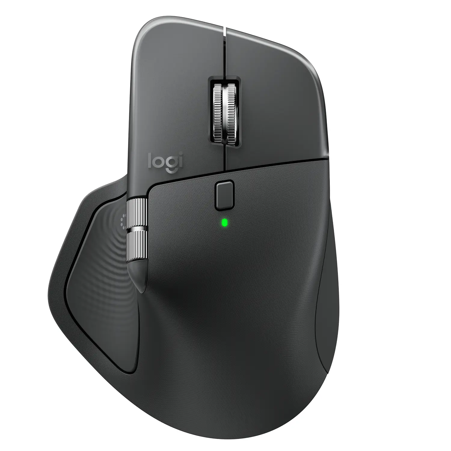 Logitech MX Master 4 Mouse Inalámbrico Ergonómico, 8000 DPI, Bluetooth, MagSpeed, Grafito 6