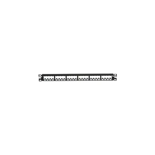 Panduit CP24BLY, Panel de Parcheo Mini-Com 24 Puertos, Blindado, 1RU, Rack 19